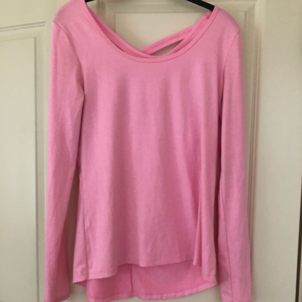 Bright pink Lorna Jane long sleeve
